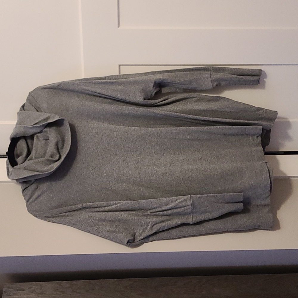 Long Sleeve Gray Cowl Neck Sweater Size 3X